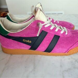 Gola Classics Elan Fuchsia Suede Sneaker